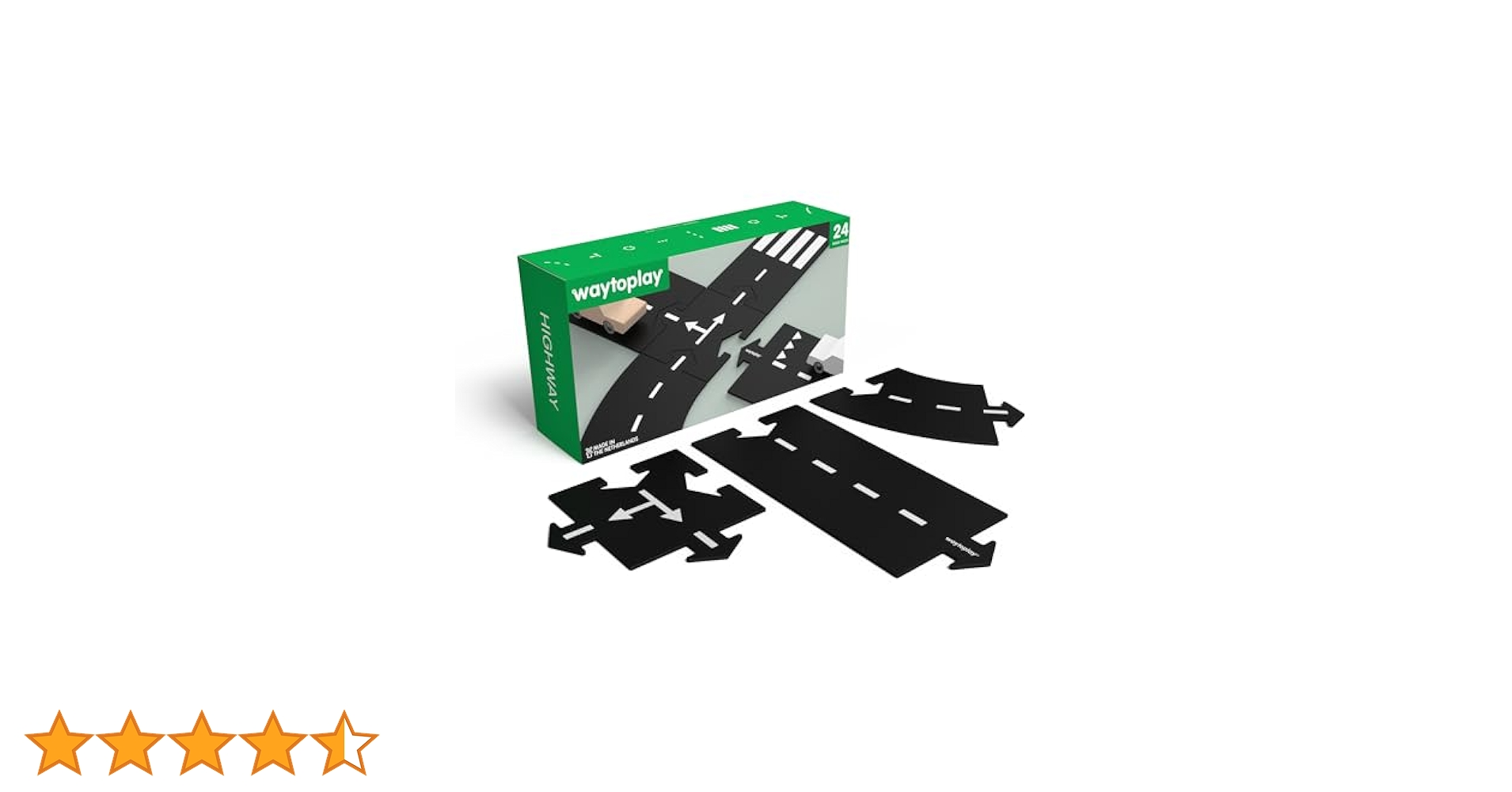 WAYTOPLAY レーストラックパーツ 24ピース　レール Amazon | WaytoPlay 24 Pieces 通販